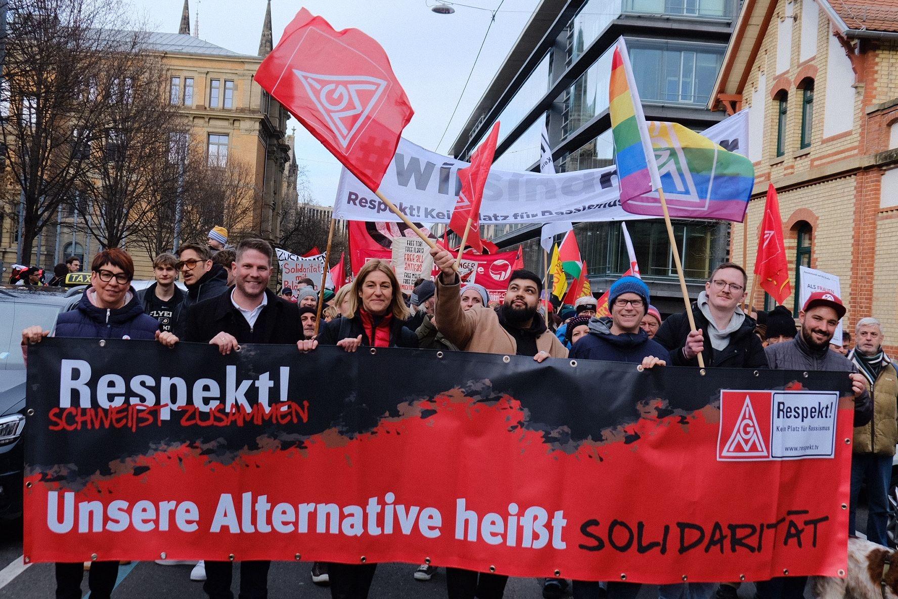 Danial Bamdadi_Demo gegen rechts Feb 24