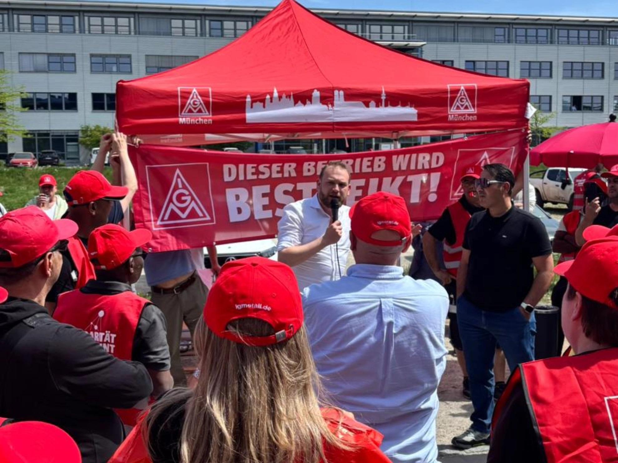 Streik beim Halbleiter-Logistiker Avnet im bayerischen Poing