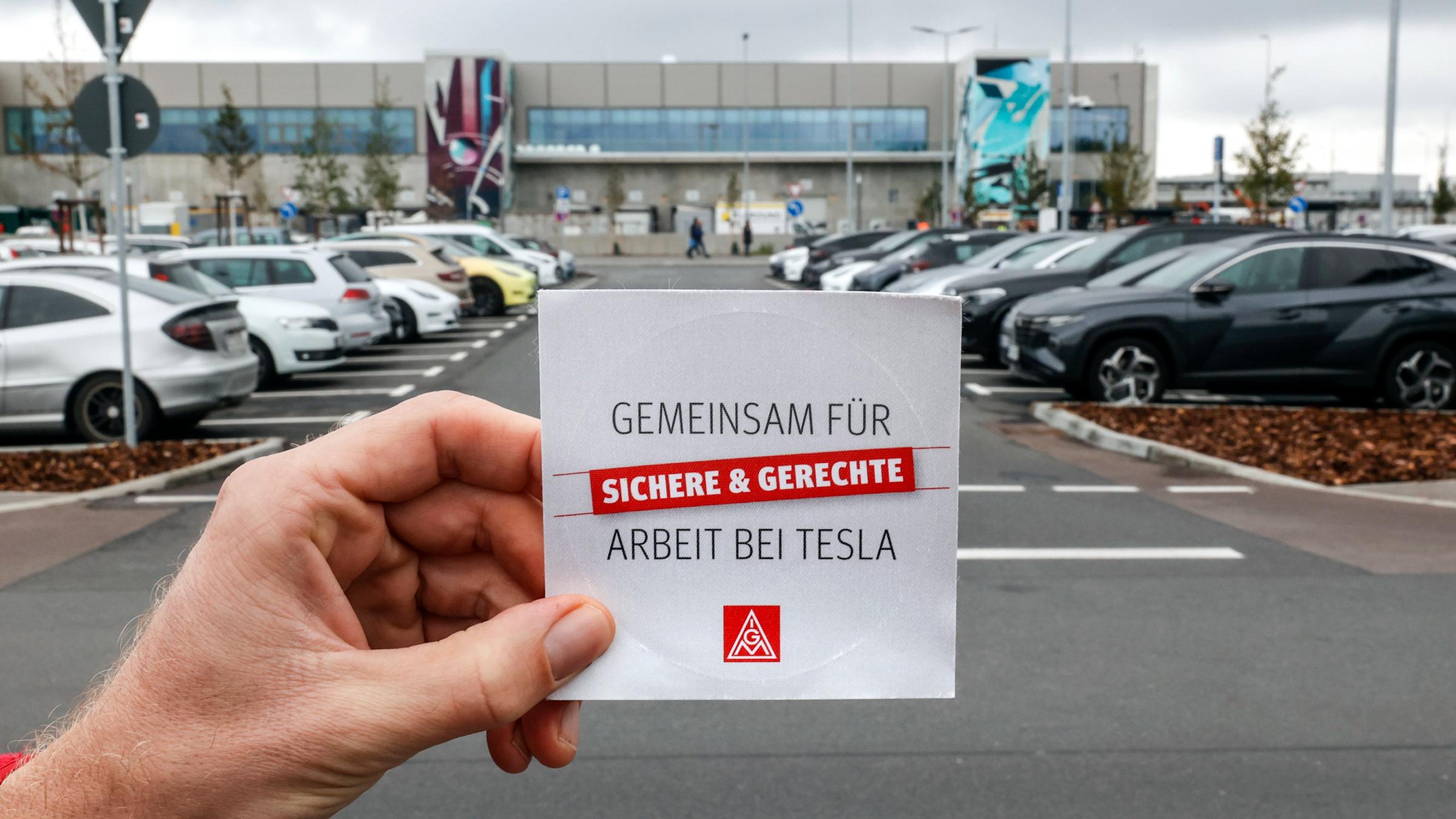 Blitz-Aktion der IG Metall im Oktober 2023