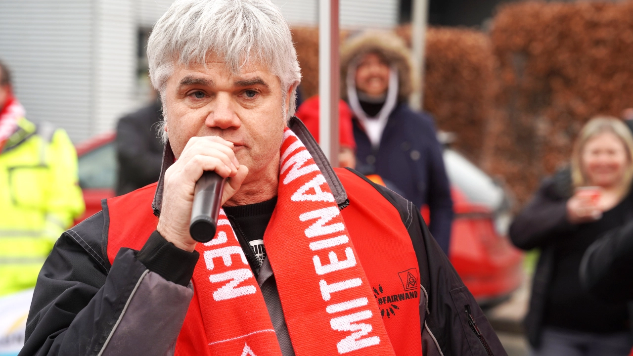 Torsten Trzebiatkowski, Betriebsrat bei Pronorm in Vlotho/NRW