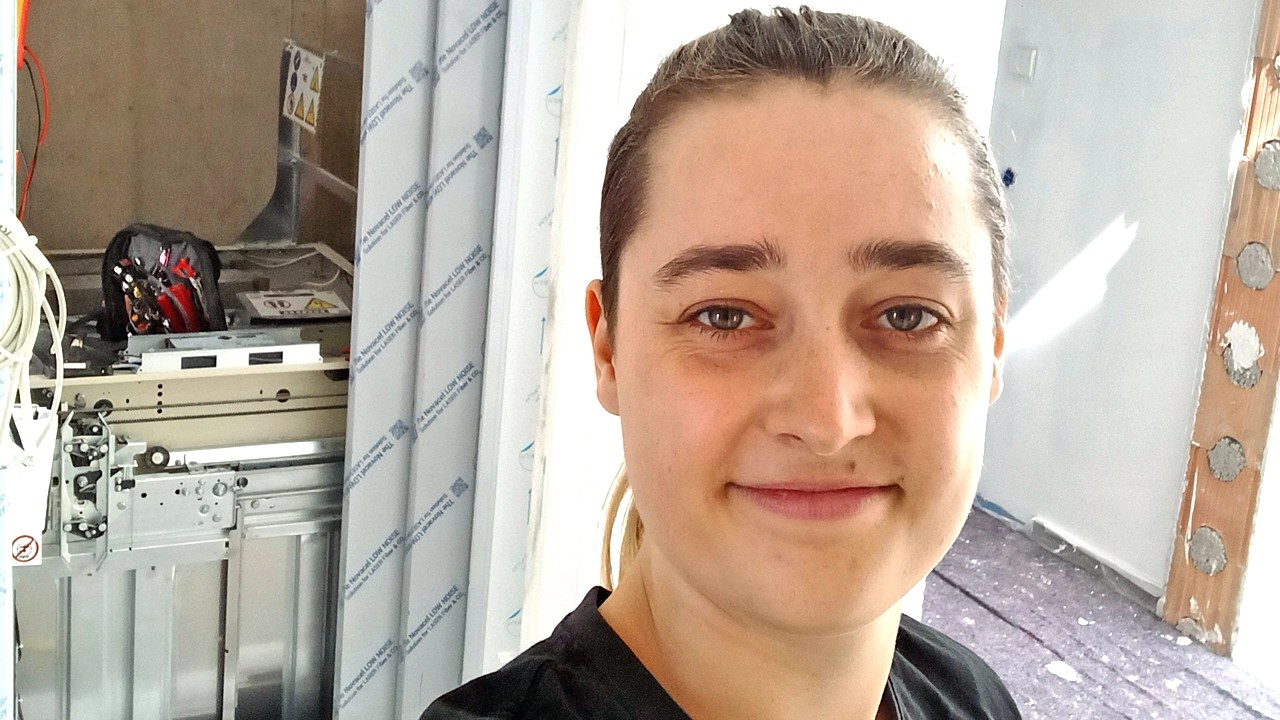 Sybille Güniker, Mechatronikerin, TK Elevator, Frankfurt a.M.