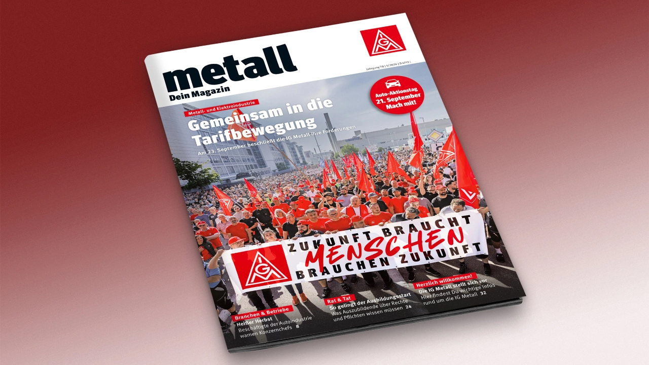 Cover metall Magazin Ausgabe 5/2026