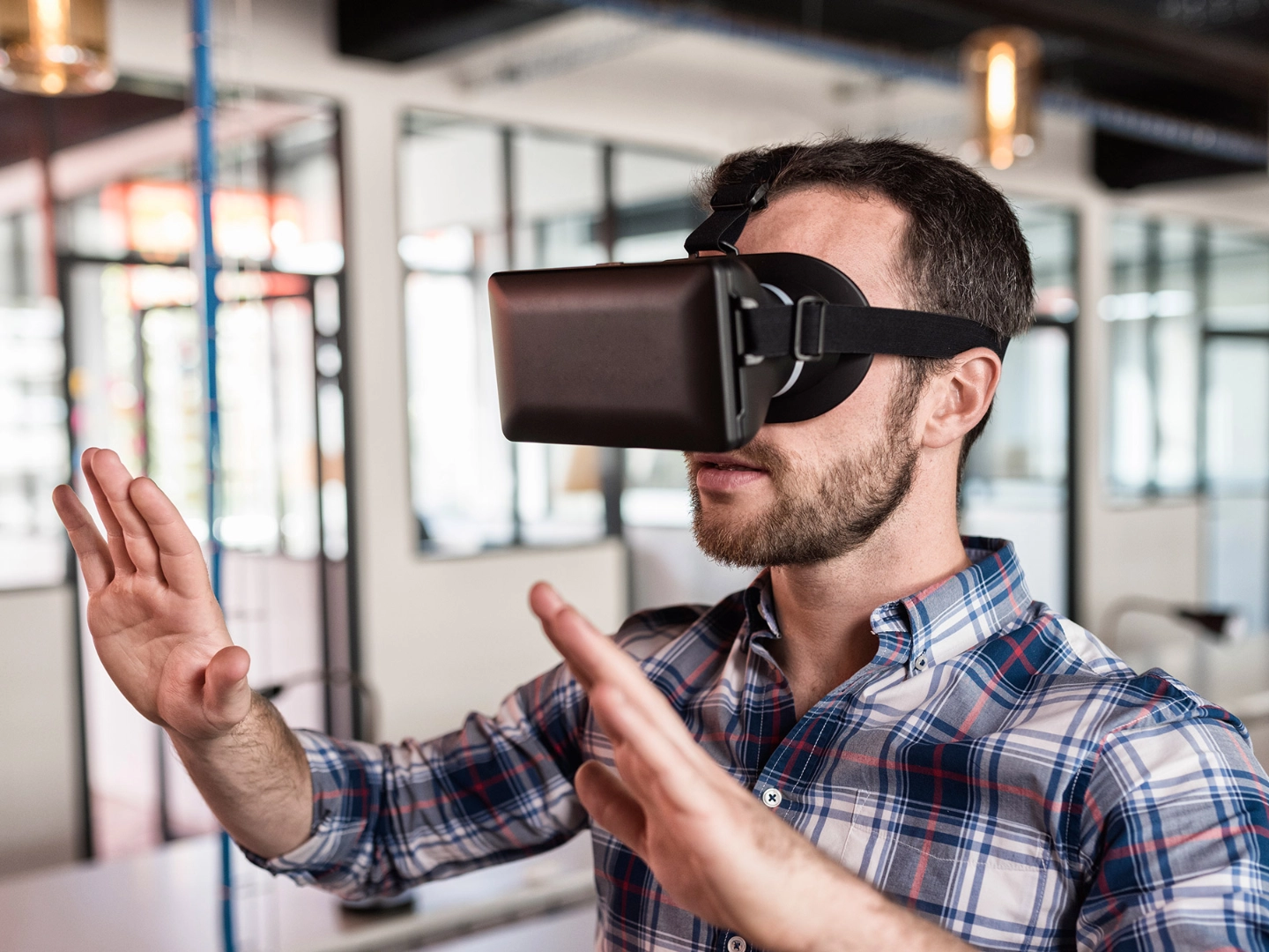 Virtual-Reality-Brille