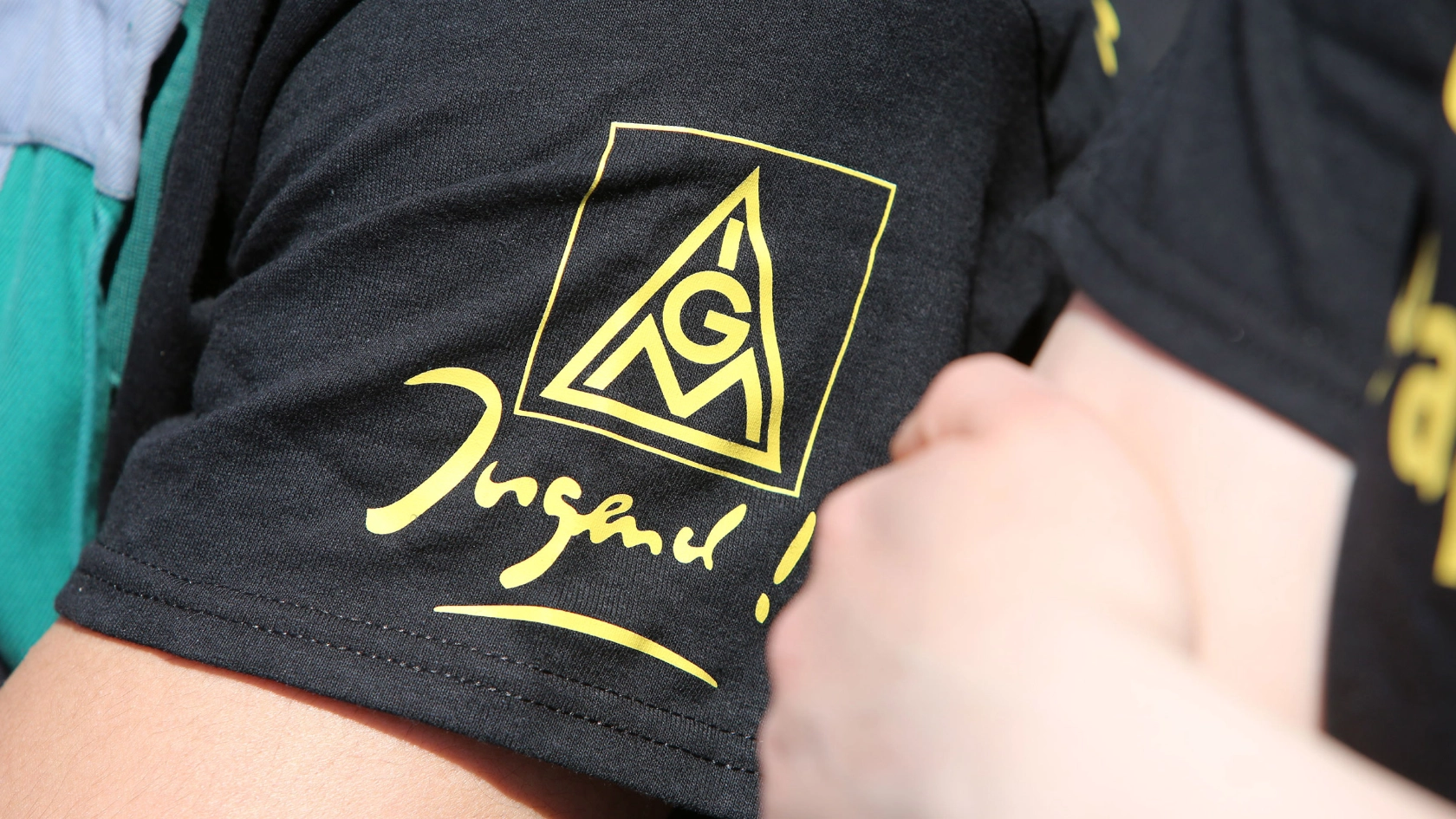 Shirt mit der Aufschrift "IG Metall Jugend"