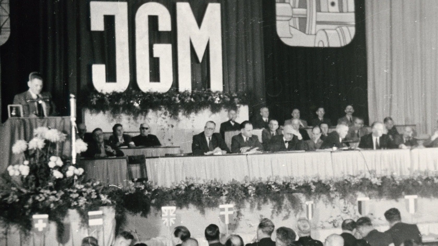 Erster Ordentlicher Gewerkschaftstag der IG Metall 1950 in Hamburg