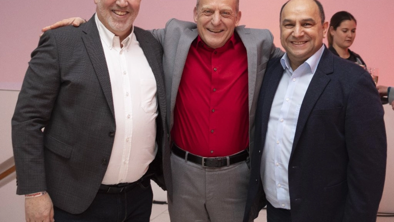 Stuttgart, Baden-Wuerttemberg, 01.03.2024: Abschiedsfeier für Roman Zitzelsberger, dem ehemaligen Bezirksleiter für Baden-Württemberg der IG Metall im Willi Bleicher Haus.