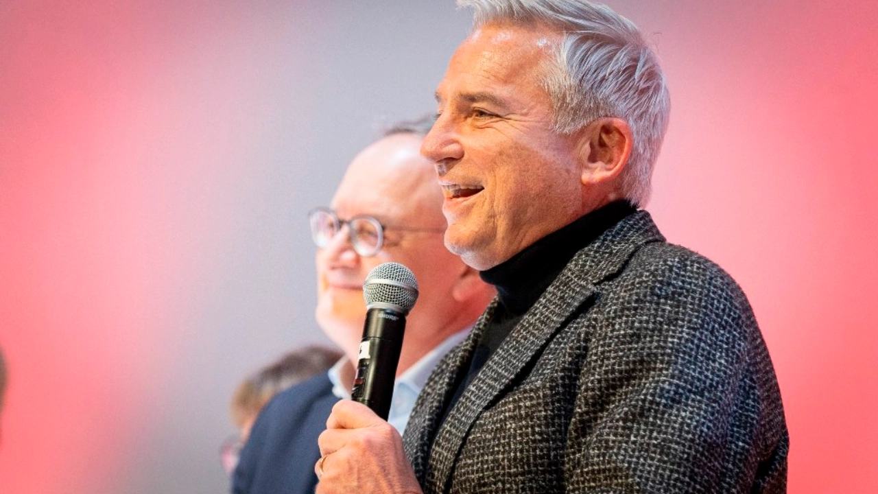 Stuttgart, Baden-Wuerttemberg, 01.03.2024: Abschiedsfeier für Roman Zitzelsberger, dem ehemaligen Bezirksleiter für Baden-Württemberg der IG Metall im Willi Bleicher Haus.