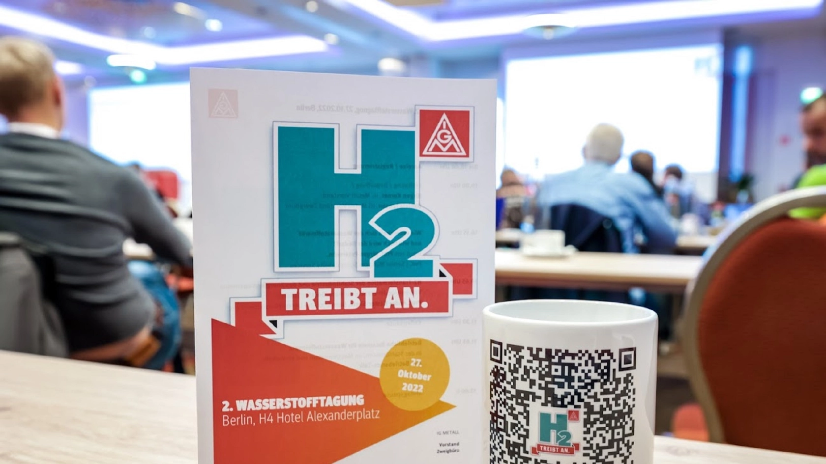 Zweite Wasserstoff-Tagung am 27. Oktober 2o22 in Berlin.