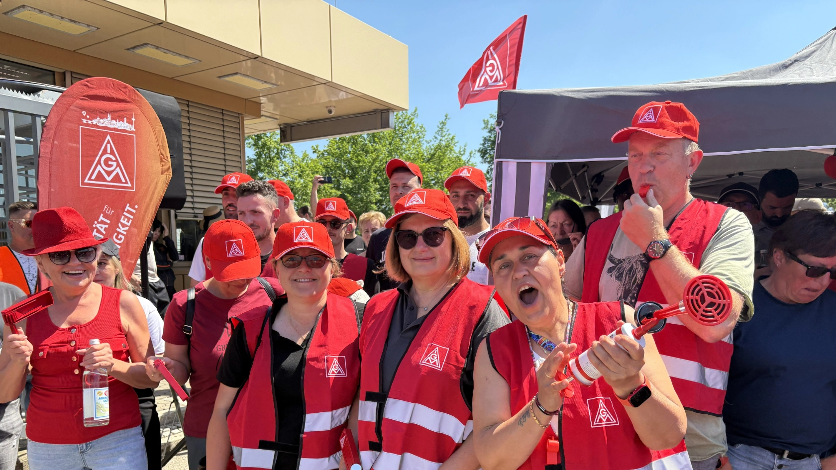 Streik bei Mahle in Neustadt an der Donau