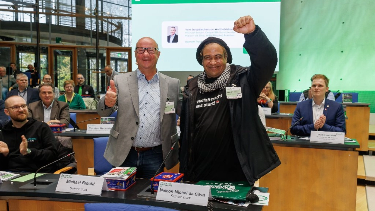 Preisverleihung auf dem Deutschen Betriebsrätetag in Bonn am 07. November 2024.