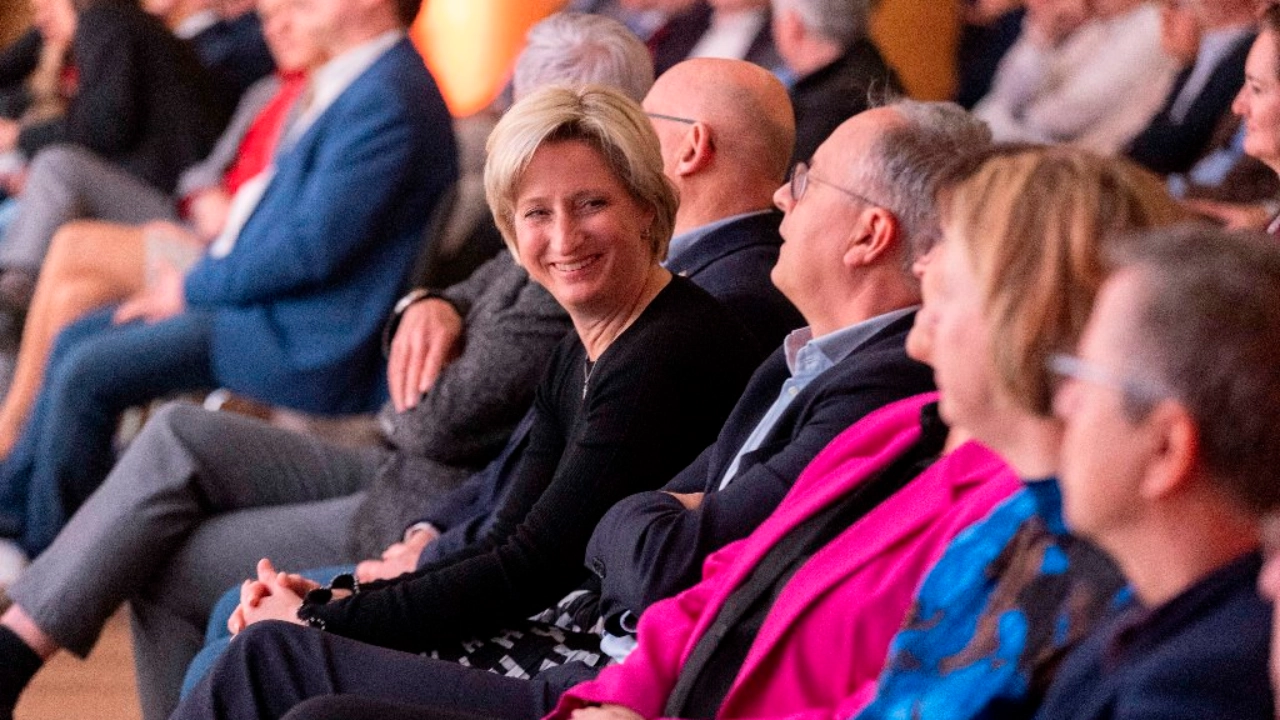 Stuttgart, Baden-Wuerttemberg, 01.03.2024: Abschiedsfeier für Roman Zitzelsberger, dem ehemaligen Bezirksleiter für Baden-Württemberg der IG Metall im Willi Bleicher Haus.