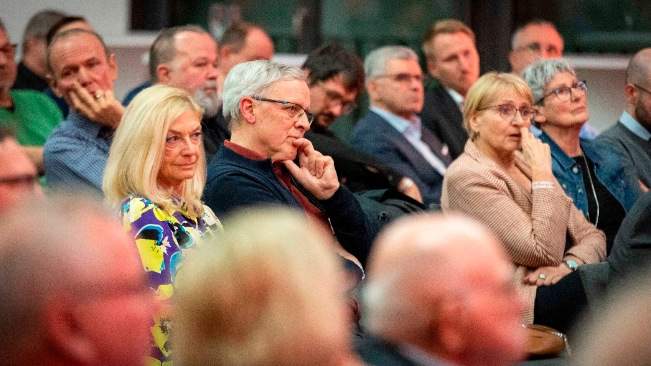 Stuttgart, Baden-Wuerttemberg, 01.03.2024: Abschiedsfeier für Roman Zitzelsberger, dem ehemaligen Bezirksleiter für Baden-Württemberg der IG Metall im Willi Bleicher Haus.