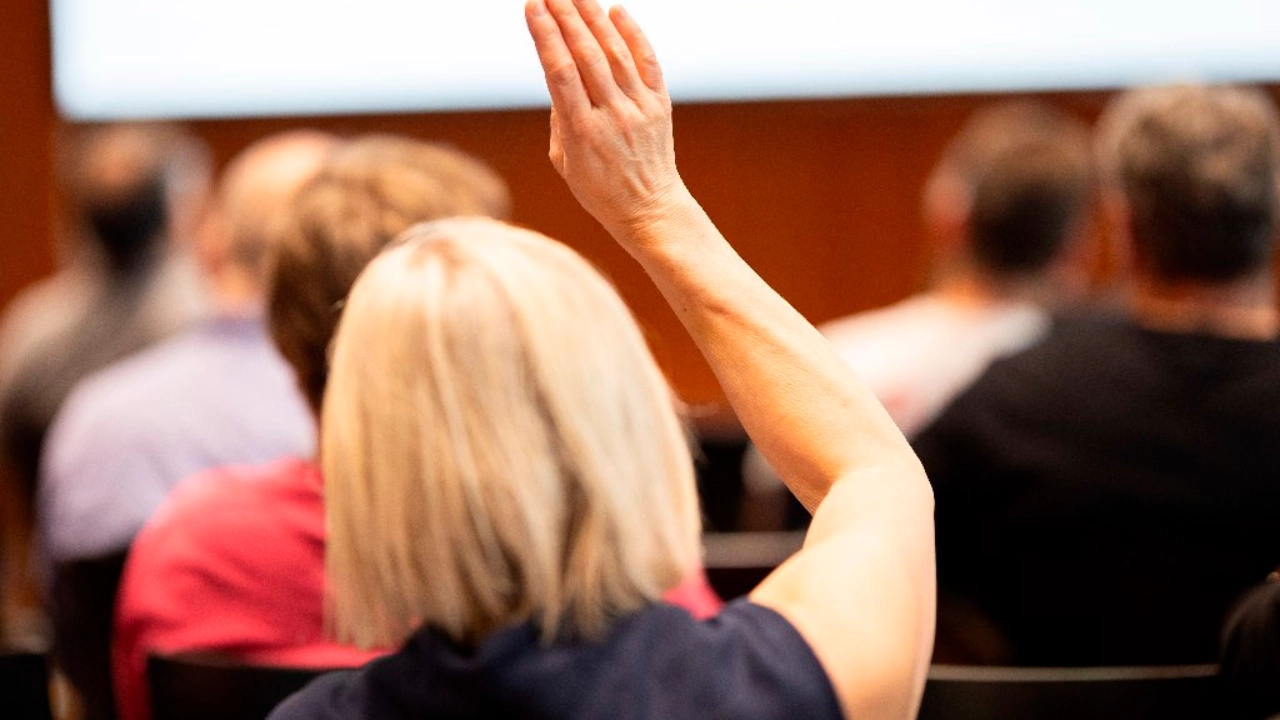 Reutlingen, Baden-Wuerttemberg, 05.06.2024: AuG-Konferenz der IG Metall Baden-Württemberg. Die Konferenz steht unter dem Motto „Arbeitswelt im Wandel – Was bedeutet KI für den Arbeits - und Gesundheitsschutz“.