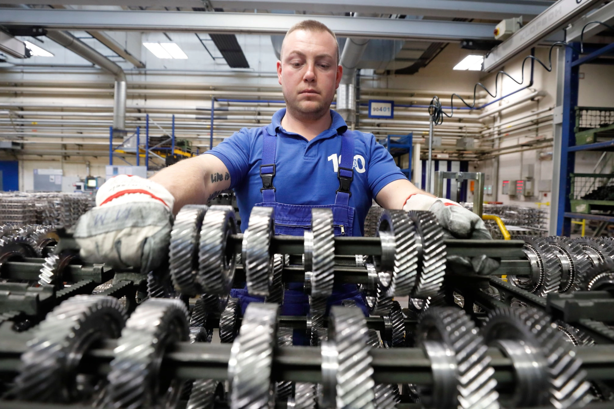Getriebehersteller ZF-Friedrichshafen in Brandenburg an der Havel.