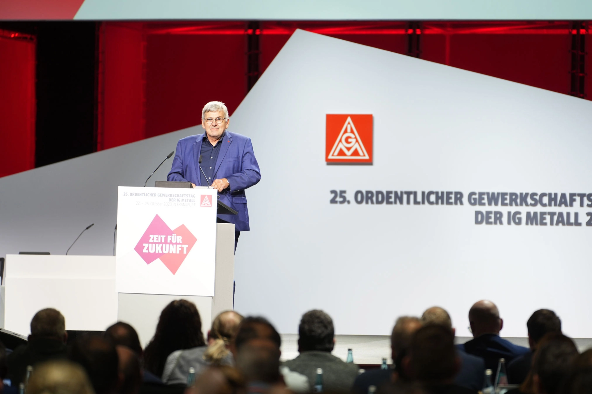 Jörg Hofmann beim 25. Ordentlichen Gewerkschaftstag der IG Metall