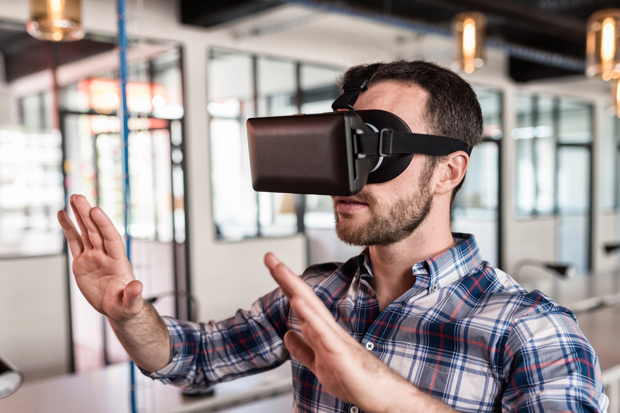 Virtual-Reality-Brille