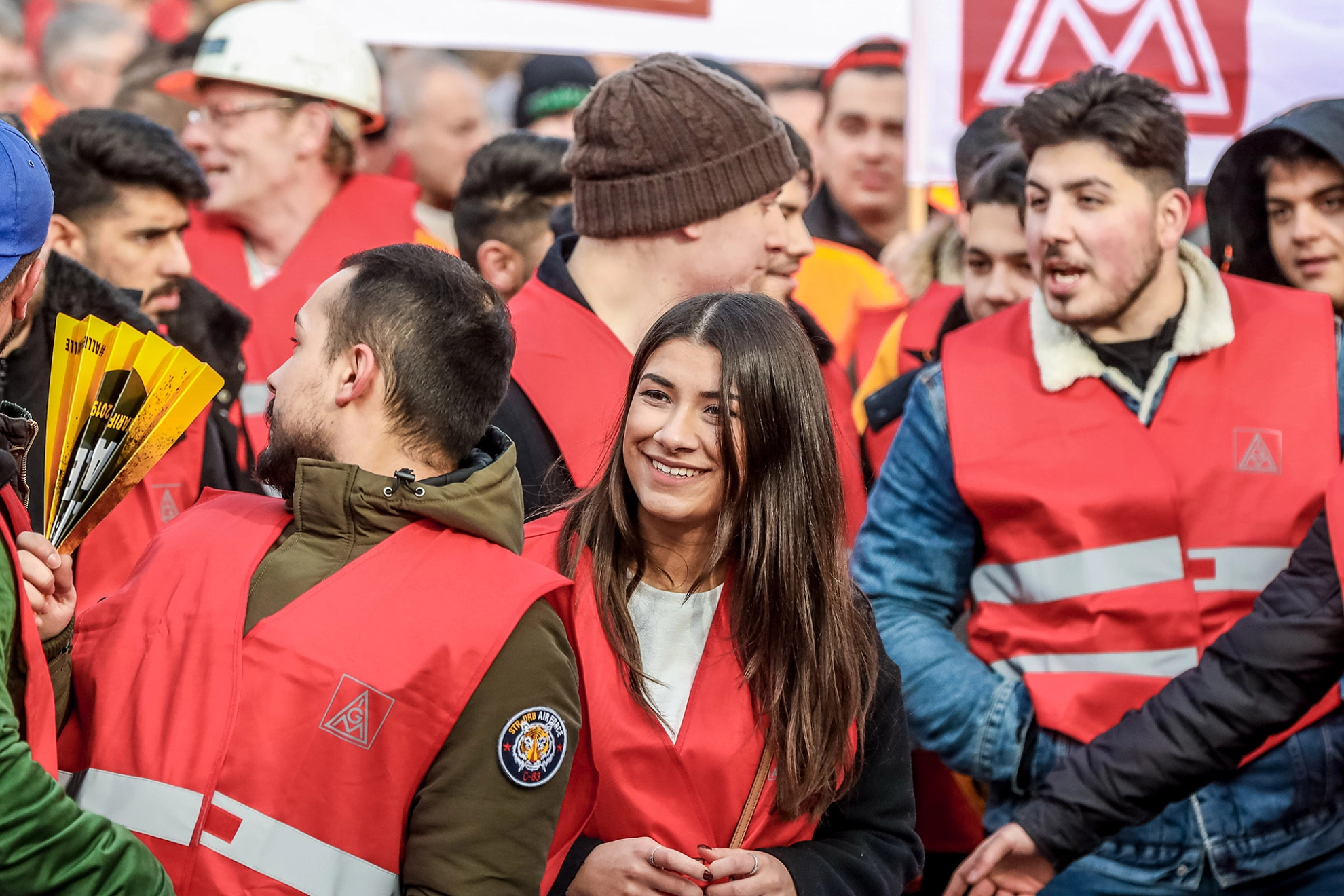 Warnstreik Stahl - Duisburg - TKS