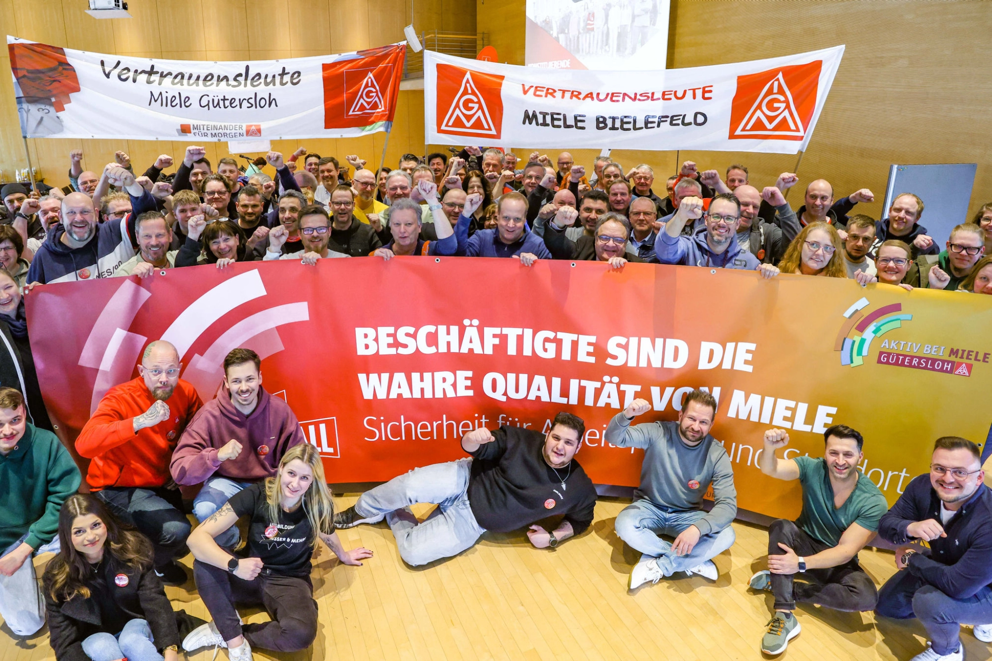 Aktivenkonferenz bei Miele in Gütersloh am 13. März 2024.