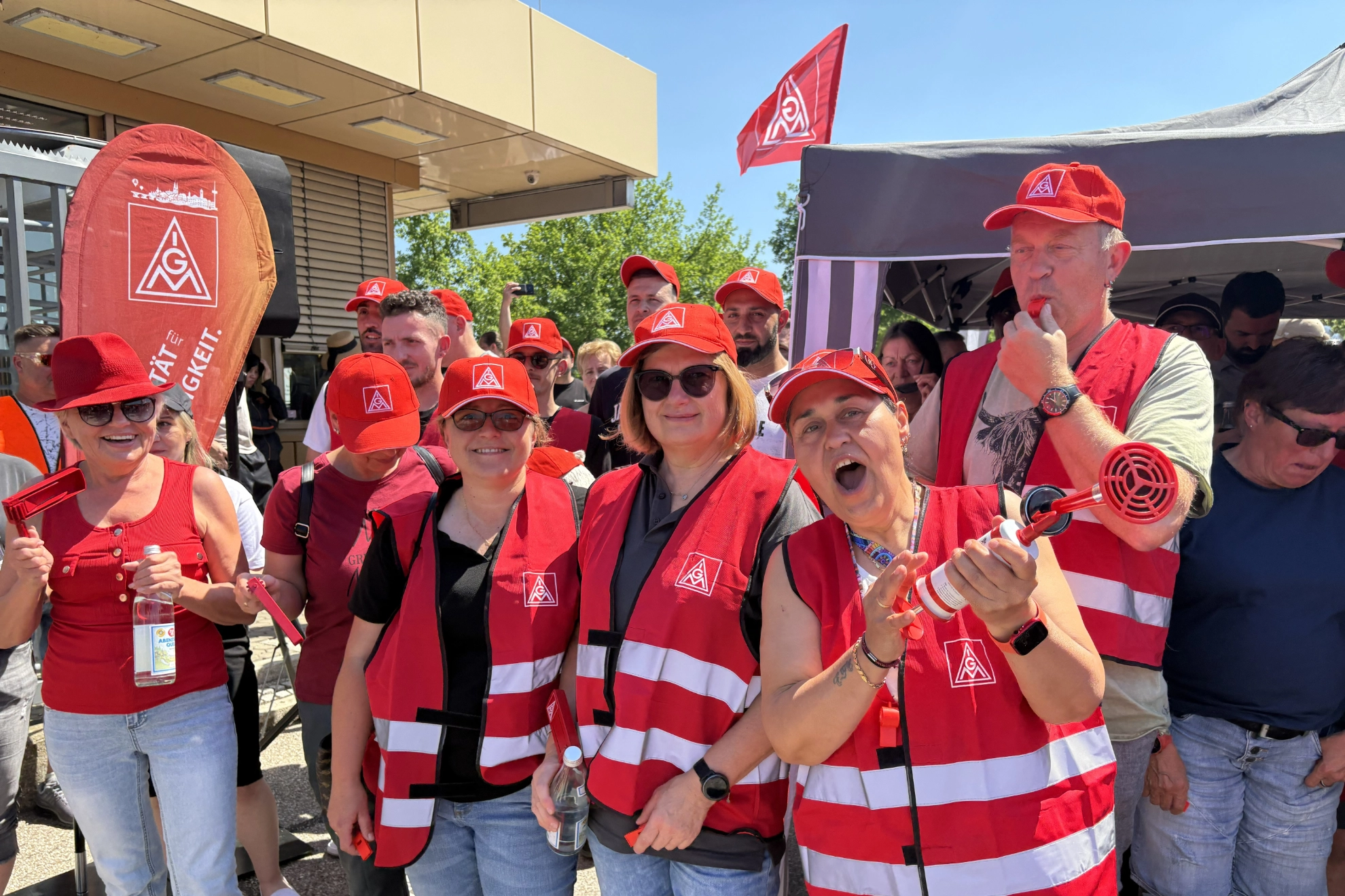 Streik bei Mahle in Neustadt an der Donau
