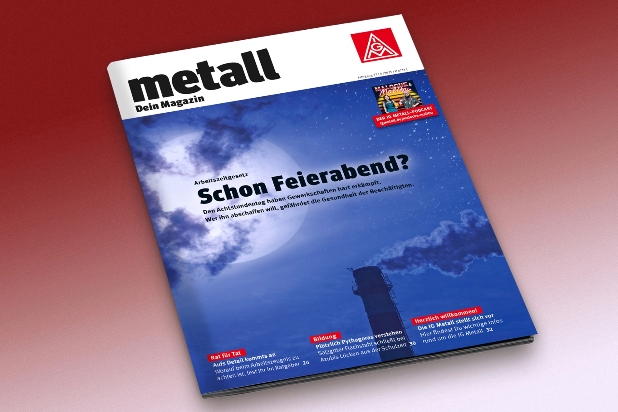 Cover des Metall Magazins Ausgabe 6/2025