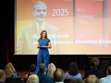 Verleihung Willi-Bleicher-Preis