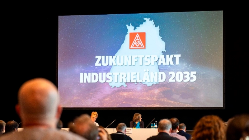 Große Bezirkskonferenz der IG Metall Baden-Württemberg am 12. und 13. Juli 2024 in Ludwigsburg.