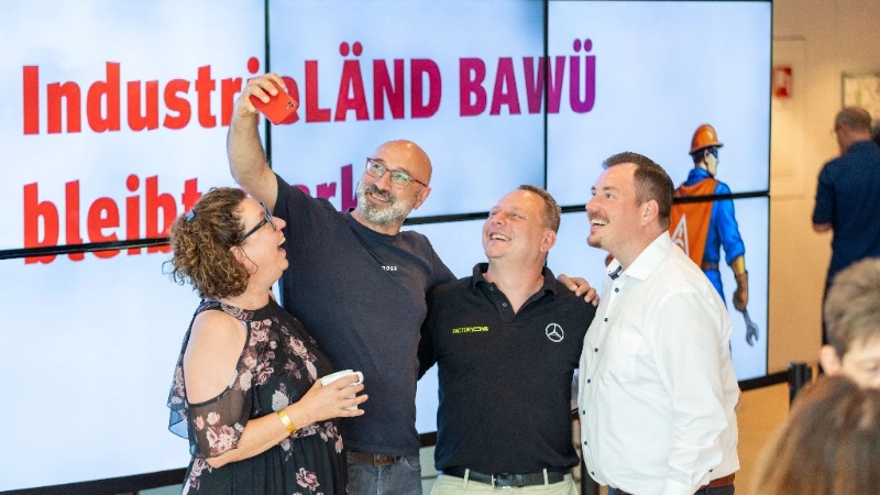Foto von der Bezirkskonferenz der IG Metall Baden-Württemberg