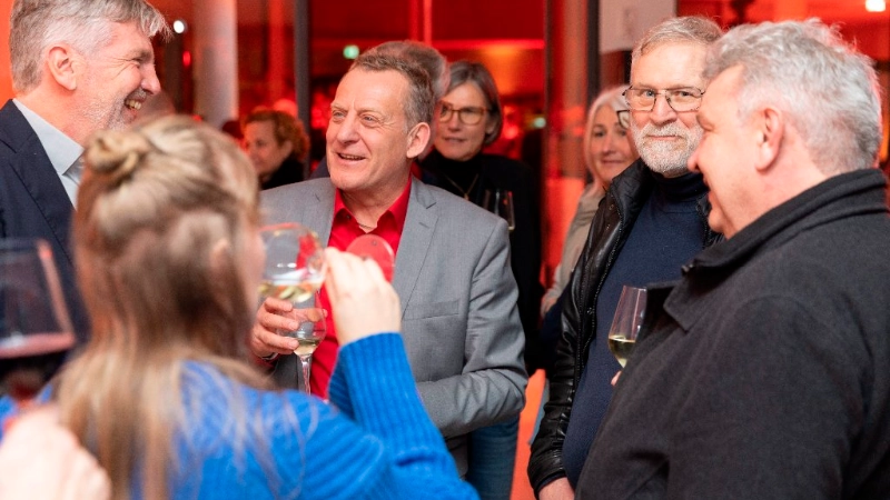 Stuttgart, Baden-Wuerttemberg, 01.03.2024: Abschiedsfeier für Roman Zitzelsberger, dem ehemaligen Bezirksleiter für Baden-Württemberg der IG Metall im Willi Bleicher Haus.