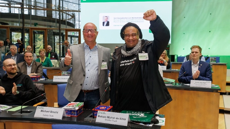 Preisverleihung auf dem Deutschen Betriebsrätetag in Bonn am 07. November 2024.