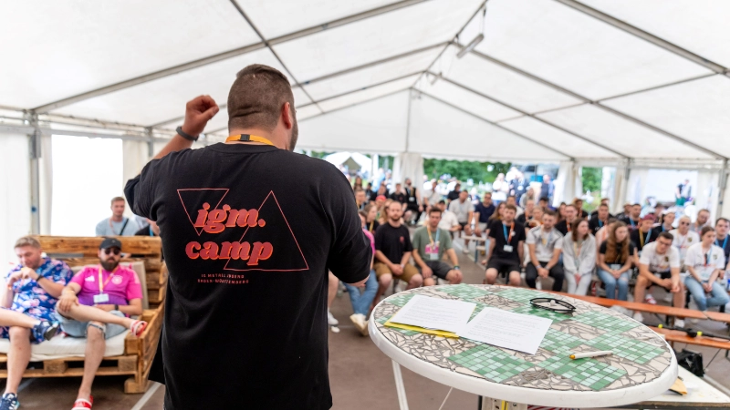 IG Metall-Jugendcamp in Markelfingen vom 04. bis 06. Juli 2024