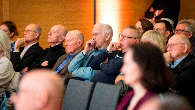 Stuttgart, Baden-Wuerttemberg, 01.03.2024: Abschiedsfeier für Roman Zitzelsberger, dem ehemaligen Bezirksleiter für Baden-Württemberg der IG Metall im Willi Bleicher Haus.