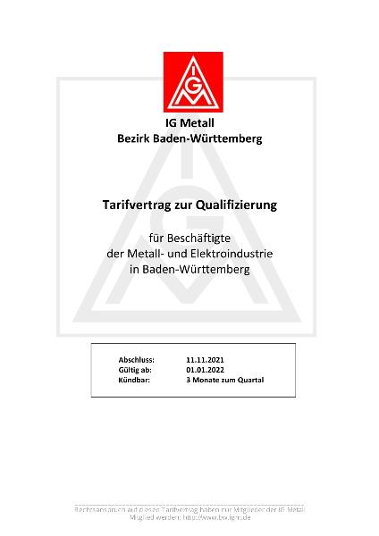 M+E-Industrie: Qualifizierung