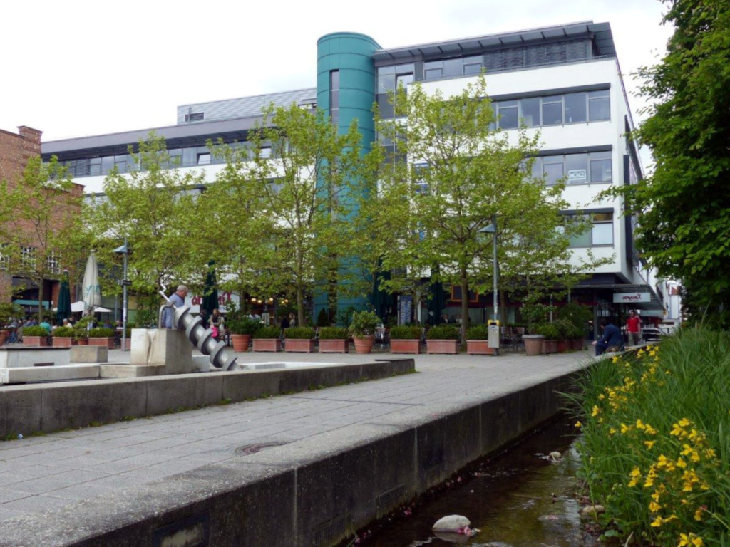 Das Bürogebäde auf dem Roser-Areal in Stuttgart-Feuerbach.