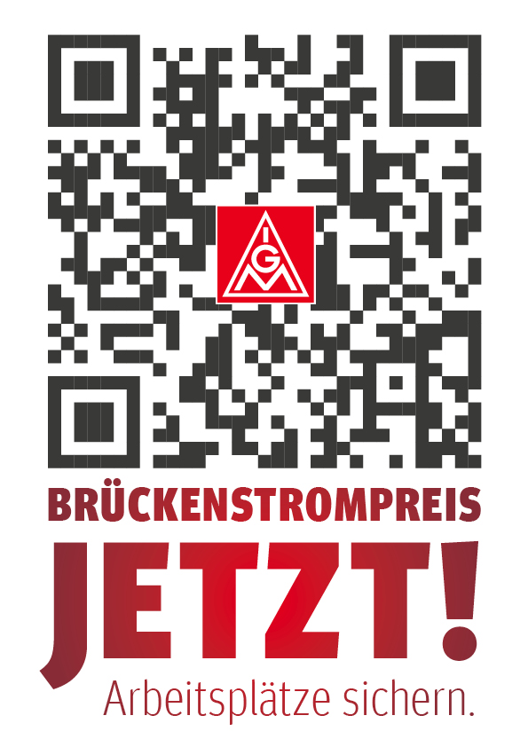 QR-Code Unterstützungsaktion Unterschrift