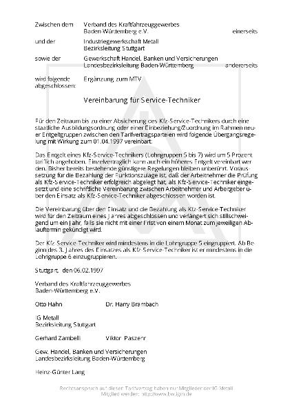 Kfz-Handwerk: Service-Techniker
