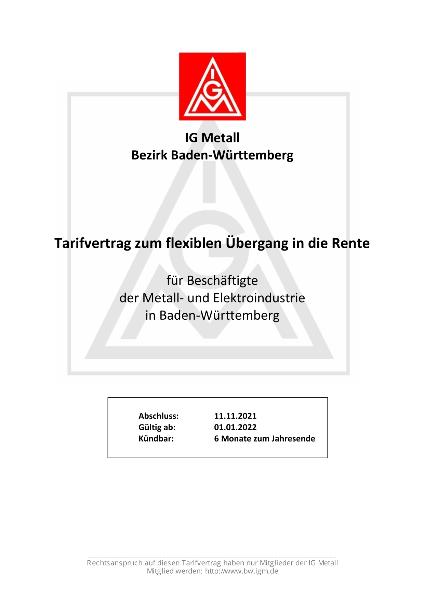 M+E-Industrie: Flexibler Übergang