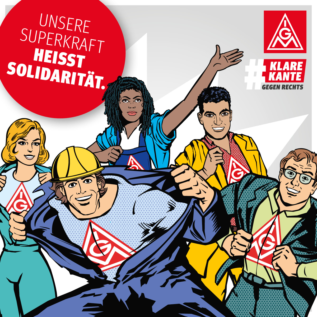 Postkarte 03 #klarekantegegenrechts