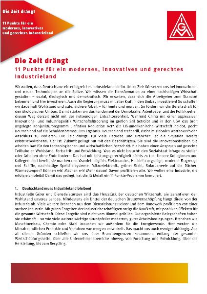 11-Punkte-Programm